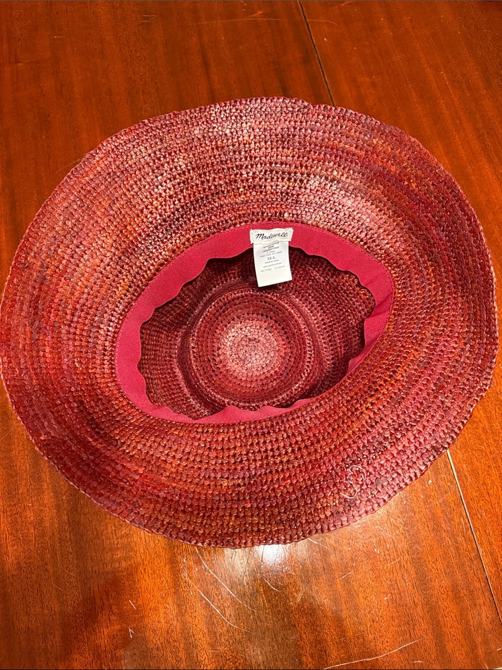 Rust Red Lantern Hat - Picture 4 of 7
